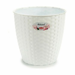 Macetero Stefanplast Blanco Plástico 24 x 22,5 x 24 cm (6 Unidades)