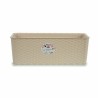 Jardinera Stefanplast Beige Plástico 17,5 x 16 x 48,5 cm (12 Unidades)