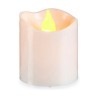 Set de Velas 3,7 x 3,7 x 5 cm Blanco (12 Unidades)