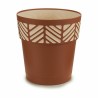 Maceta Autorriego Stefanplast Orfeo Terracota Plástico 25 x 25 x 25 cm (6 Unidades)