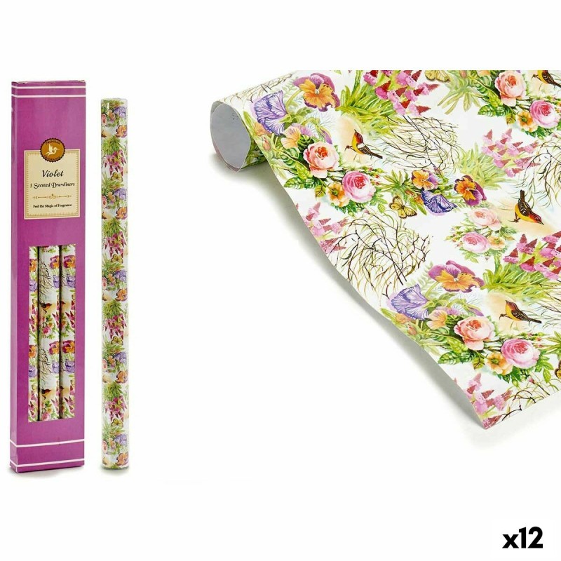 Hojas de papel perfumado Violeta (12 Unidades)