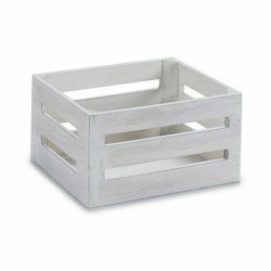 Caja Decorativa Blanco Madera 16 x 8 x 11 cm (60 unidades)