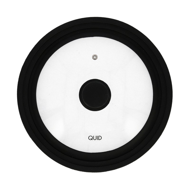 Tapa Quid Ebano Negro Vidrio u00d8 28 cm ( u00d8 28 cm)