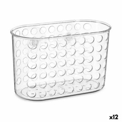 Colgador para la Ducha 19,3 x 12 x 9 cm Transparente Plástico PVC (12 Unidades)