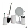 Set de Baño Blanco Polipropileno (6 Unidades)