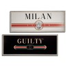 Cuadro GUILTY MILAN Aglomerado 2 x 46 x 121 cm (4 Unidades)