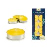 Set de Velas Citronela Amarillo (24 Unidades)