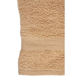 Toalla de baño Crema 50 x 90 cm (6 Unidades)