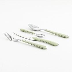 Cuberteru00eda Amefa Eclat Verde Metal (24 pcs)