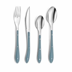 Cuberteru00eda Amefa Bistro Azul Metal (24 pcs)