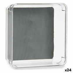 Organizador de Cajones Plástico reciclado Gris 16 x 4,5 x 16 cm (24 Unidades)