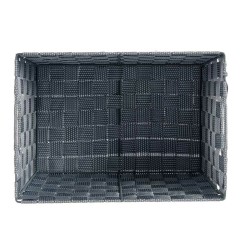 Cesto para la Ropa Gris Tela 10 L 25 x 20,5 x 35 cm (12 Unidades)