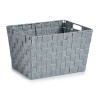 Cesto para la Ropa Gris Tela 10 L 25 x 20,5 x 35 cm (12 Unidades)