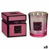 Vela Perfumada Nata Fresa 8 x 9 x 8 cm (8 Unidades)