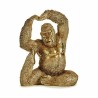 Figura Decorativa Yoga Gorila Dorado 14 x 30 x 25,5 cm (3 Unidades)