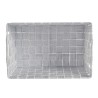 Cesta Multiusos Blanco Tela 30,4 x 14 x 20 cm (18 Unidades)