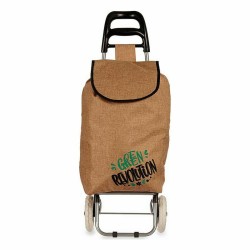 Carro de Compra Marrón 3,3 L 36 x 95 x 35 cm (10 Unidades)