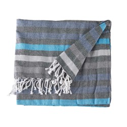 Foulard Multiusos 160 x 200 cm Azul (12 Unidades)