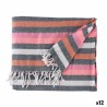 Foulard Multiusos 160 x 200 cm Rosa (12 Unidades)