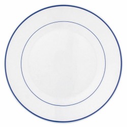 Set de Platos Arcoroc Restaurant Bicolor Vidrio (u00d8 23 cm) (6 uds)