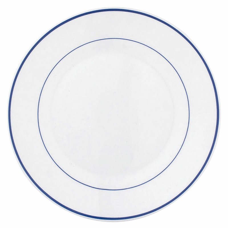 Set de Platos Arcoroc Restaurant Bicolor Vidrio (u00d8 23 cm) (6 uds)