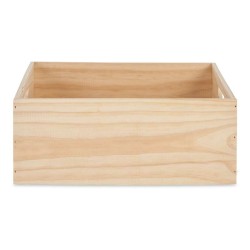 Caja Decorativa Madera de pino 31 x 14 x 36 cm (4 Unidades)