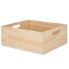 Caja Decorativa Madera de pino 31 x 14 x 36 cm (4 Unidades)