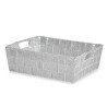 Cesta Multiusos Blanco Tela 3 L 23 x 8 x 27 cm (48 Unidades)