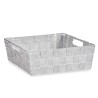 Cesta Multiusos Blanco Tela 3 L 23 x 8 x 27 cm (48 Unidades)