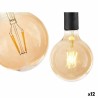 Bombilla LED Vintage E27 Transparente 4 W 12,5 x 17,5 x 12,5 cm (12 Unidades)