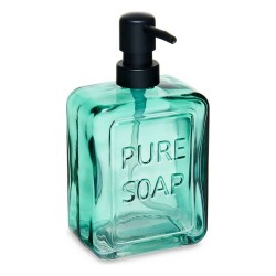 Dispensador de Jabón Pure Soap Cristal Verde 570 ml (6 Unidades)