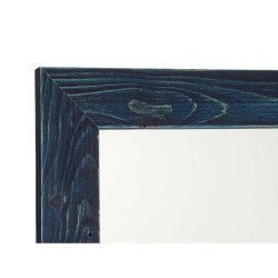 Espejo de pared Azul Madera MDF 48 x 150 x 2 cm (2 Unidades)