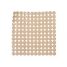 Alfombrilla Antideslizante para Ducha Beige PVC 54 x 54 x 1 cm (6 Unidades)