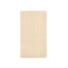 Alfombrilla Antideslizante para Ducha Cuadros Beige PVC 67,7 x 38,5 x 0,7 cm (6 Unidades)