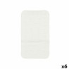 Alfombrilla Antideslizante para Ducha Blanco PVC 69,3 x 40 x 1 cm (6 Unidades)