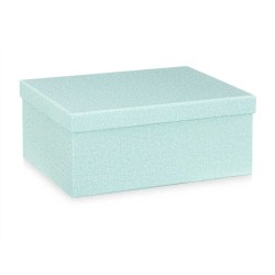 Set de Cajas Organizadoras Apilables Verde Cartón (2 Unidades)