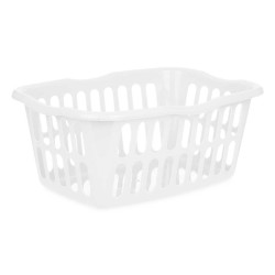 Cesto Blanco Polipropileno 50 L 58 x 24 x 42 cm (12 Unidades)