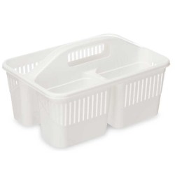 Organizador Limpieza Blanco Plástico 31,3 x 18 x 22 cm (12 Unidades)