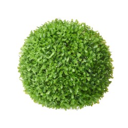 Planta Decorativa Hojas Bola Plástico 27 x 27 x 27 cm (6 Unidades)