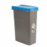 Papelera Stefanplast Azul Gris Plástico 25 L (6 Unidades)