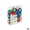 Lazos Brillo Multicolor PVC 4 cm (12 Unidades)