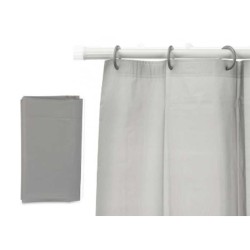 Set de Baño Gris PVC Polietileno EVA (12 Unidades)