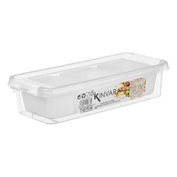 Organizador Blanco Plástico 28,2 x 6 x 11,7 cm (12 Unidades)