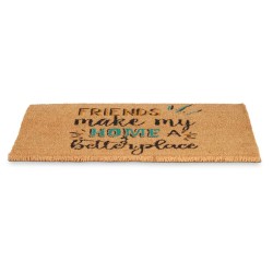 Felpudo Friends Azul Natural 60 x 1 x 40 cm (12 Unidades)