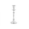 Candelabro Plateado Aluminio 4,5 x 20 x 7,5 cm (8 Unidades)