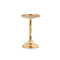 Candelabro Dorado Aluminio 10 x 17 x 8,5 cm (8 Unidades)