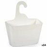 Colgador para la Ducha Blanco Plástico 11,5 x 31,5 x 28,5 cm (24 Unidades)