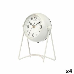 Reloj de Mesa Blanco Metal...