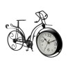 Reloj de Mesa Bicicleta Negro Metal 33 x 22,5 x 4,2 cm (4 Unidades)