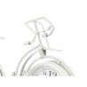 Reloj de Mesa Bicicleta Blanco Metal 33 x 22,5 x 4,2 cm (4 Unidades)